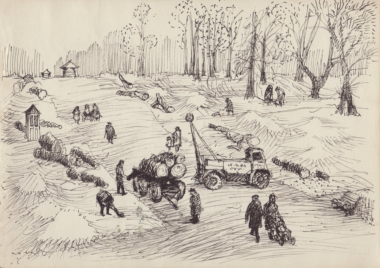 Baumfällung von Shirley Markham