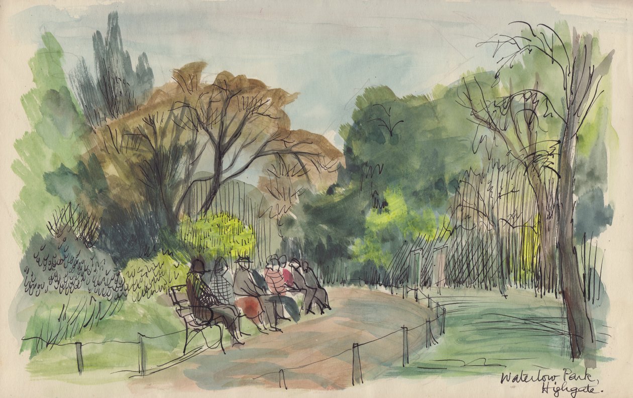 Waterlow Park, Highgate von Shirley Markham