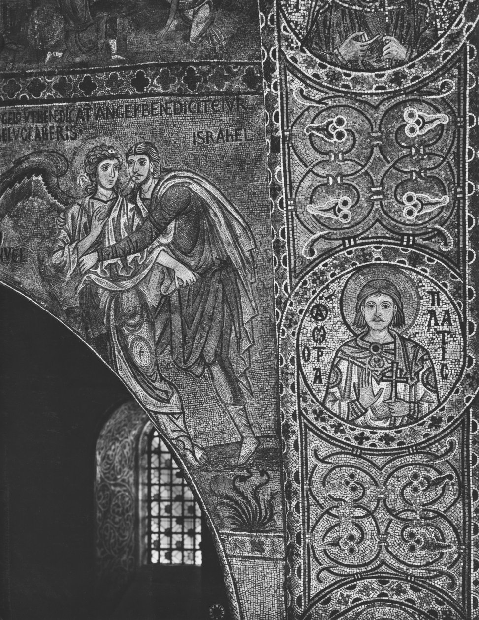 Jakob kämpft mit dem Engel von Sicilian School