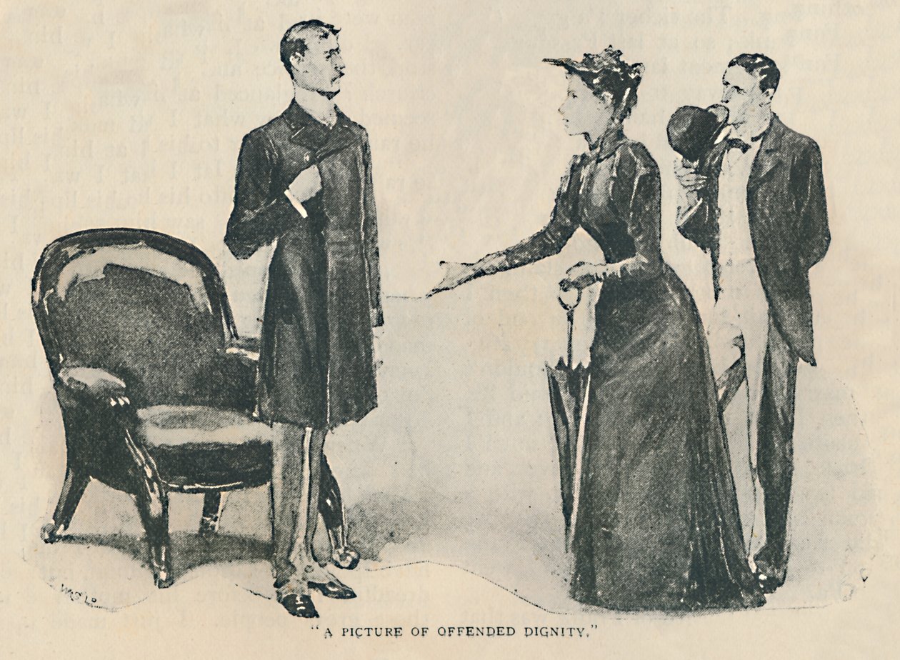 Ein Bild der beleidigten Würde von Sidney Paget