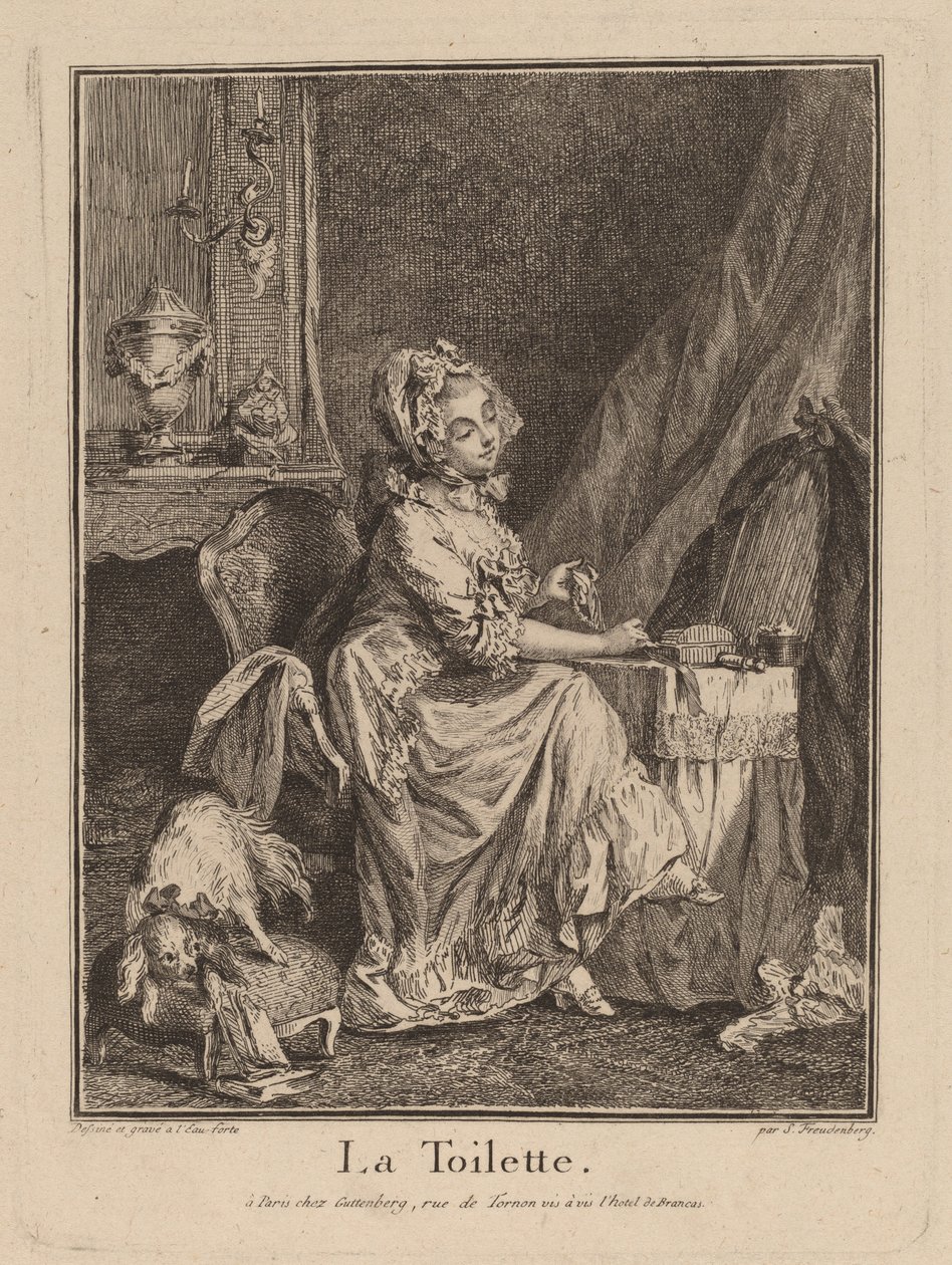 Die Toilette von Sigmund Freudenberger