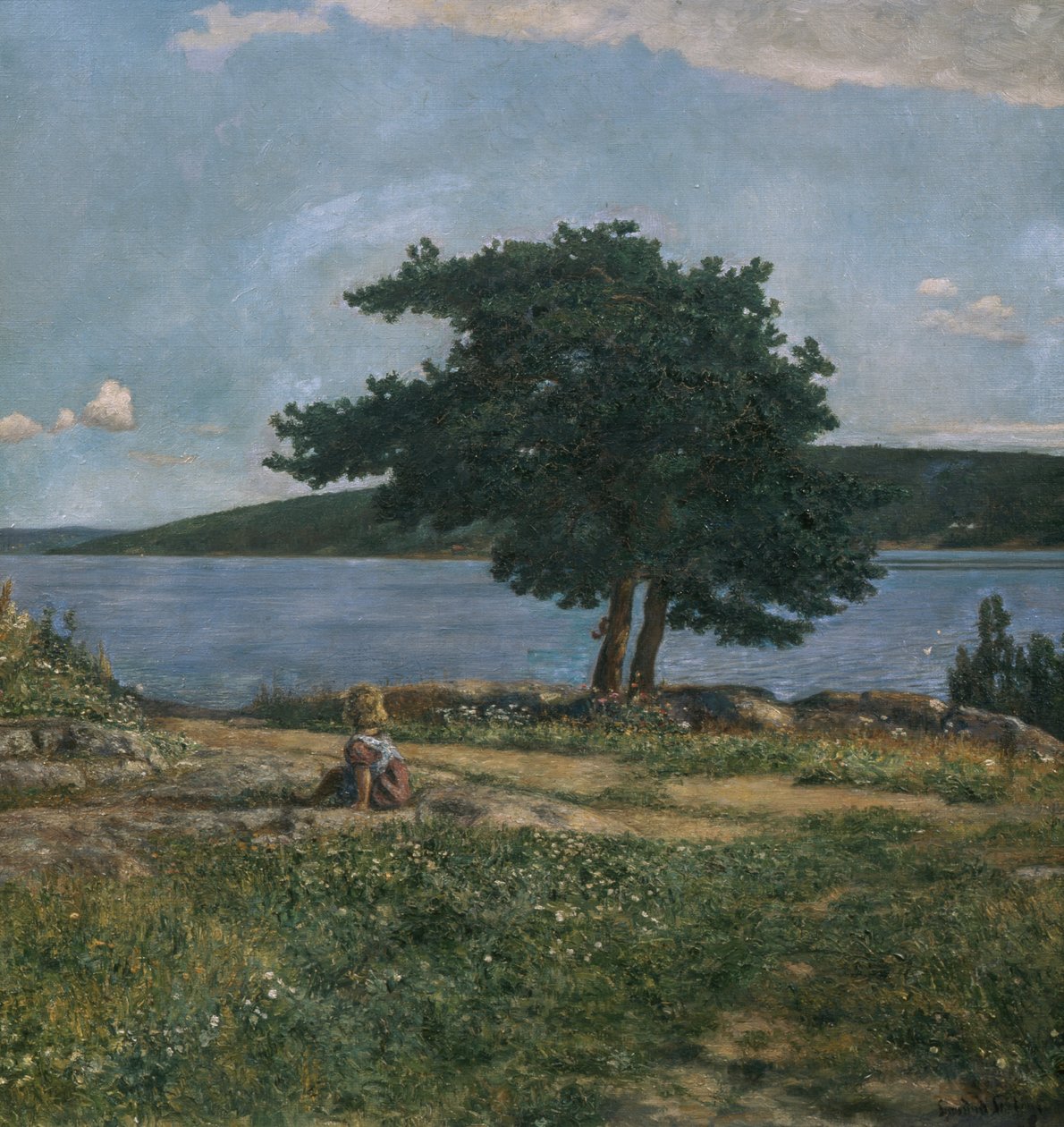 Sommeratmosphäre von Sigmund Sinding