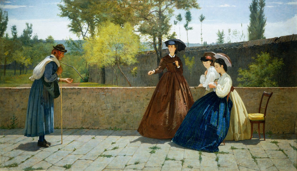 Almosen von Silvestro Lega