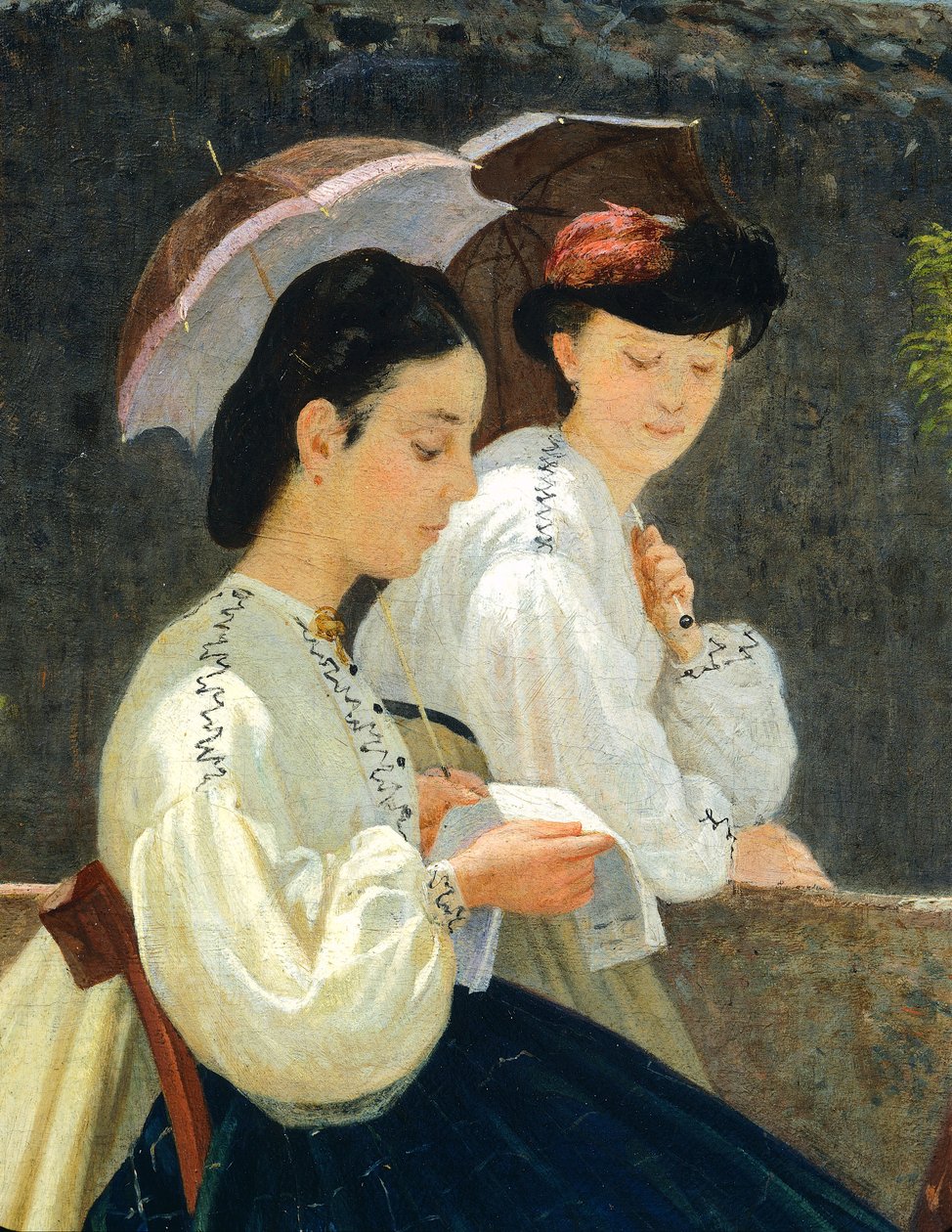 Almosenvergabe von Silvestro Lega