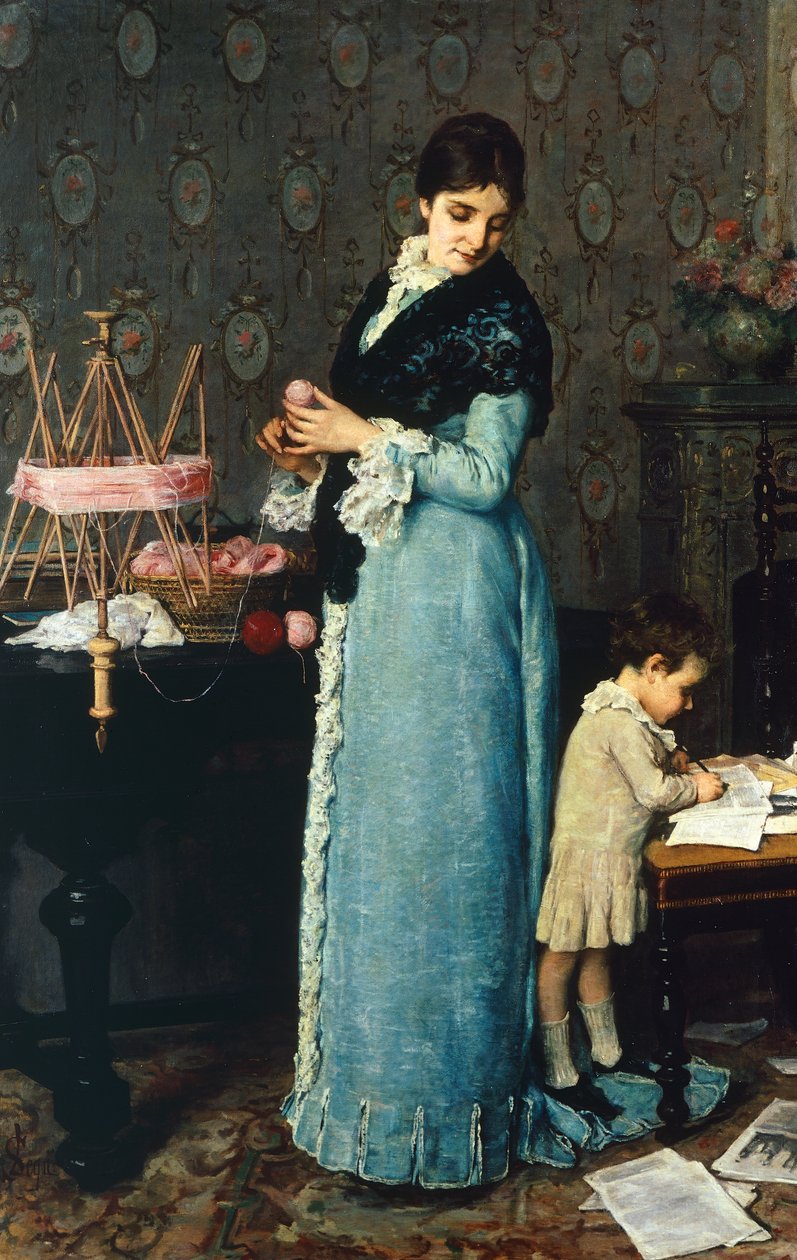 Mutter, von Silvestro Lega von Silvestro Lega