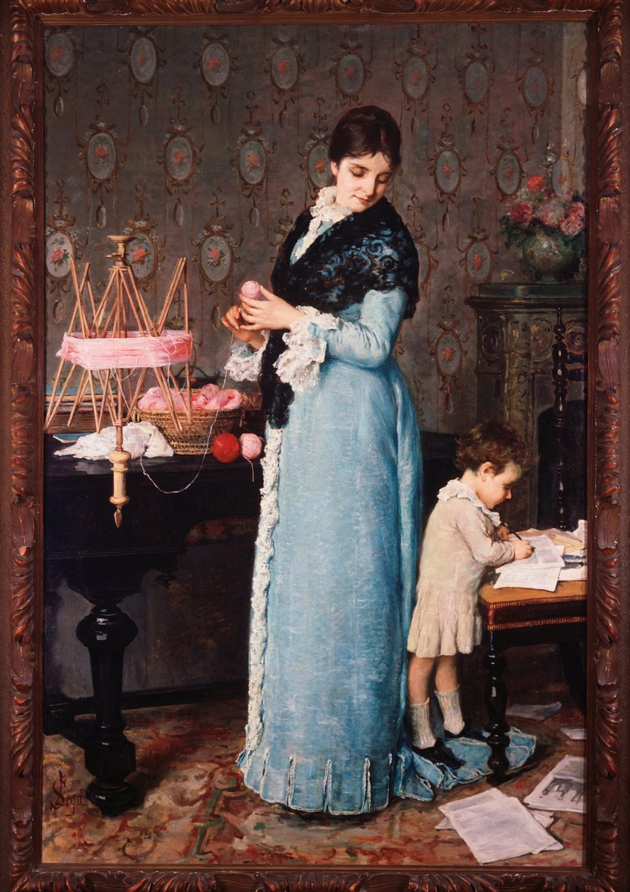 Die Mutter von Silvestro Lega
