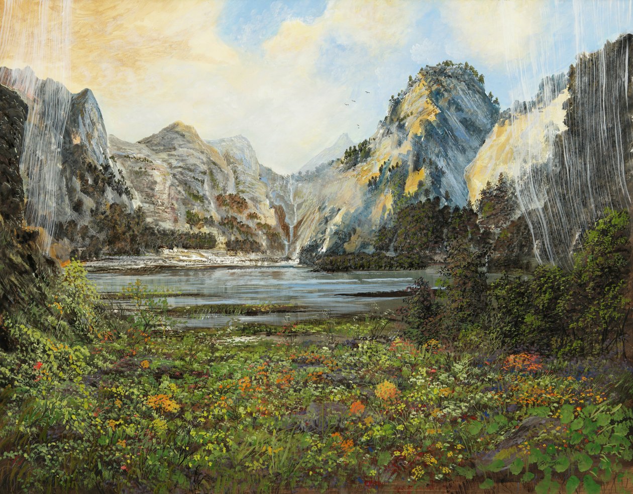 Frei nach Bierstadt von Silvian Sternhagel