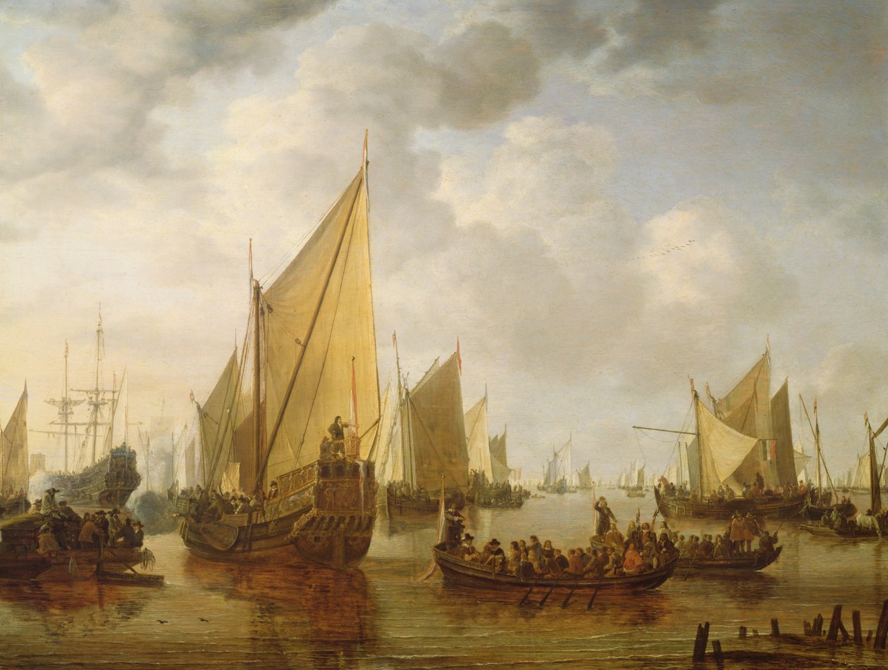 Marineparade, 1649 von Simon de Vlieger