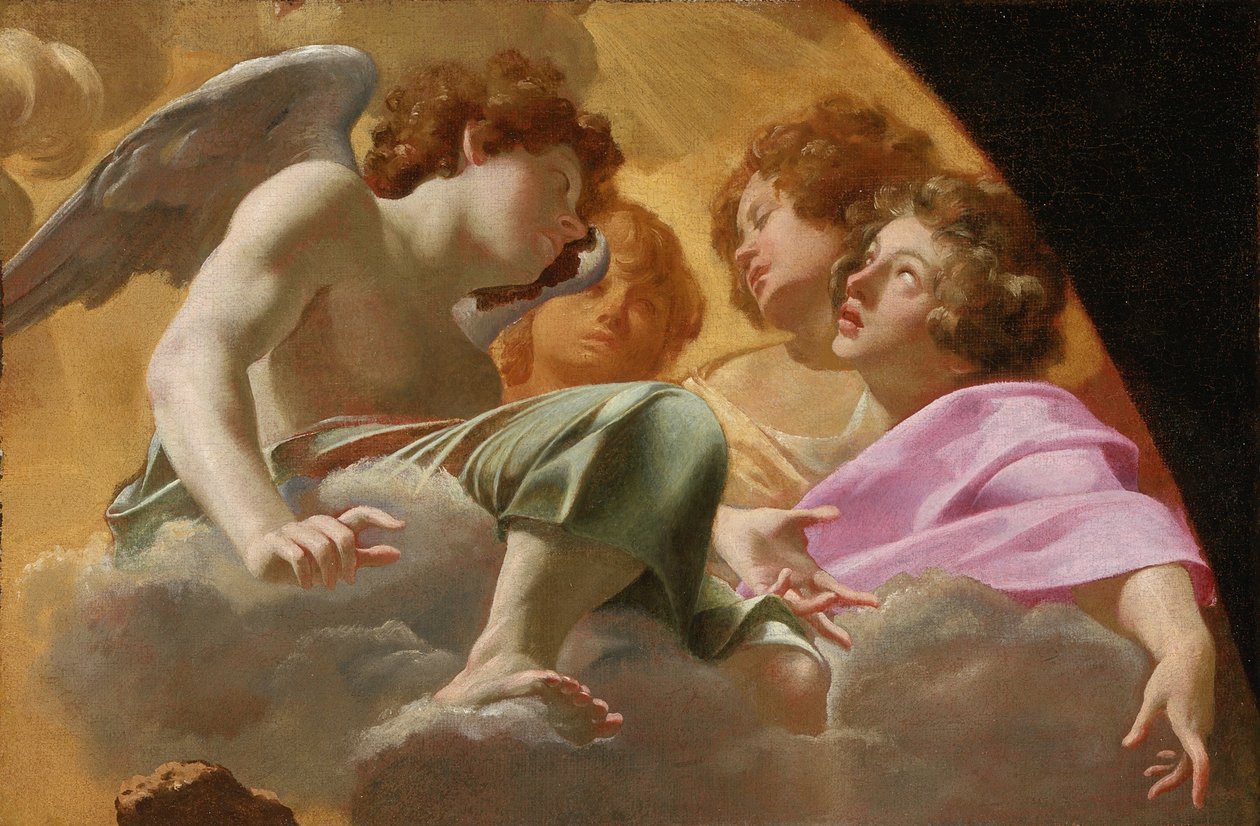 Modell für den Altar in St. Peter, 1625 von Simon Vouet