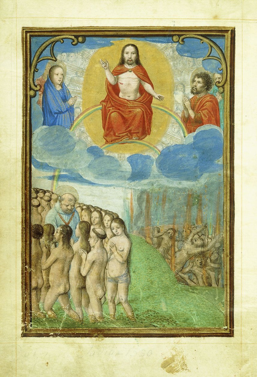 Jüngstes Gericht, 1520er Jahre von Simon Bening