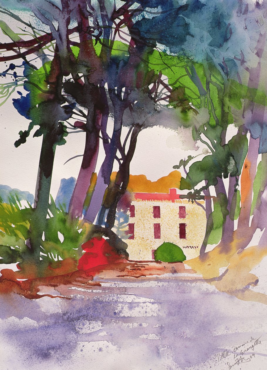Allee la Grangette, 2004 von Simon Fletcher