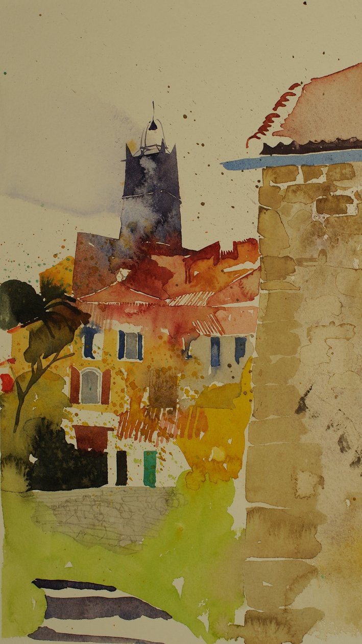 Glockenturm, Languedoc, 2002 von Simon Fletcher