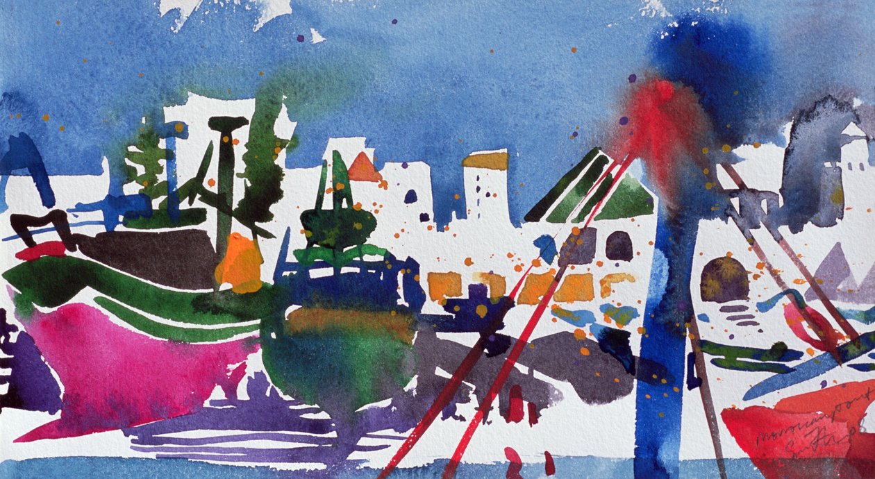 Marokkanischer Hafen von Simon Fletcher