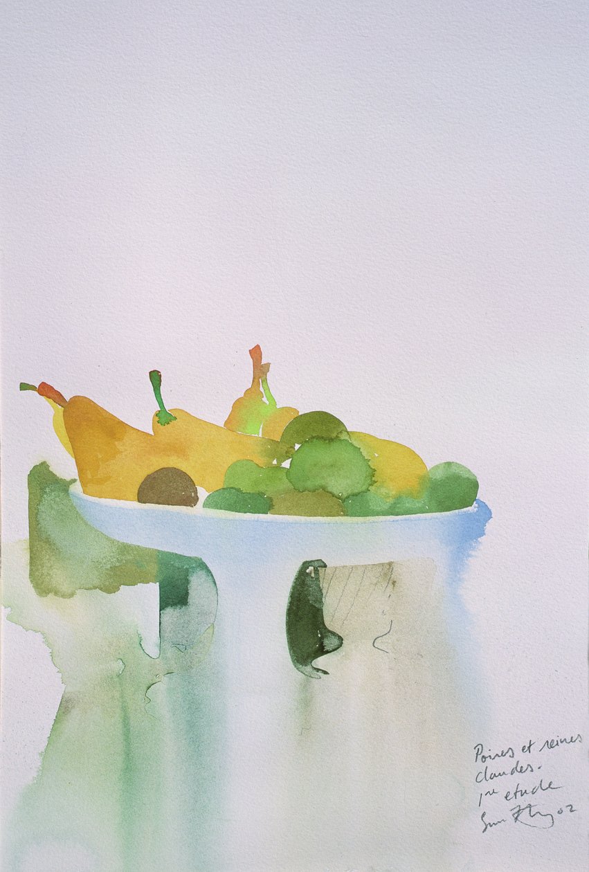 Poire, Reines Claudes I, 2002 von Simon Fletcher