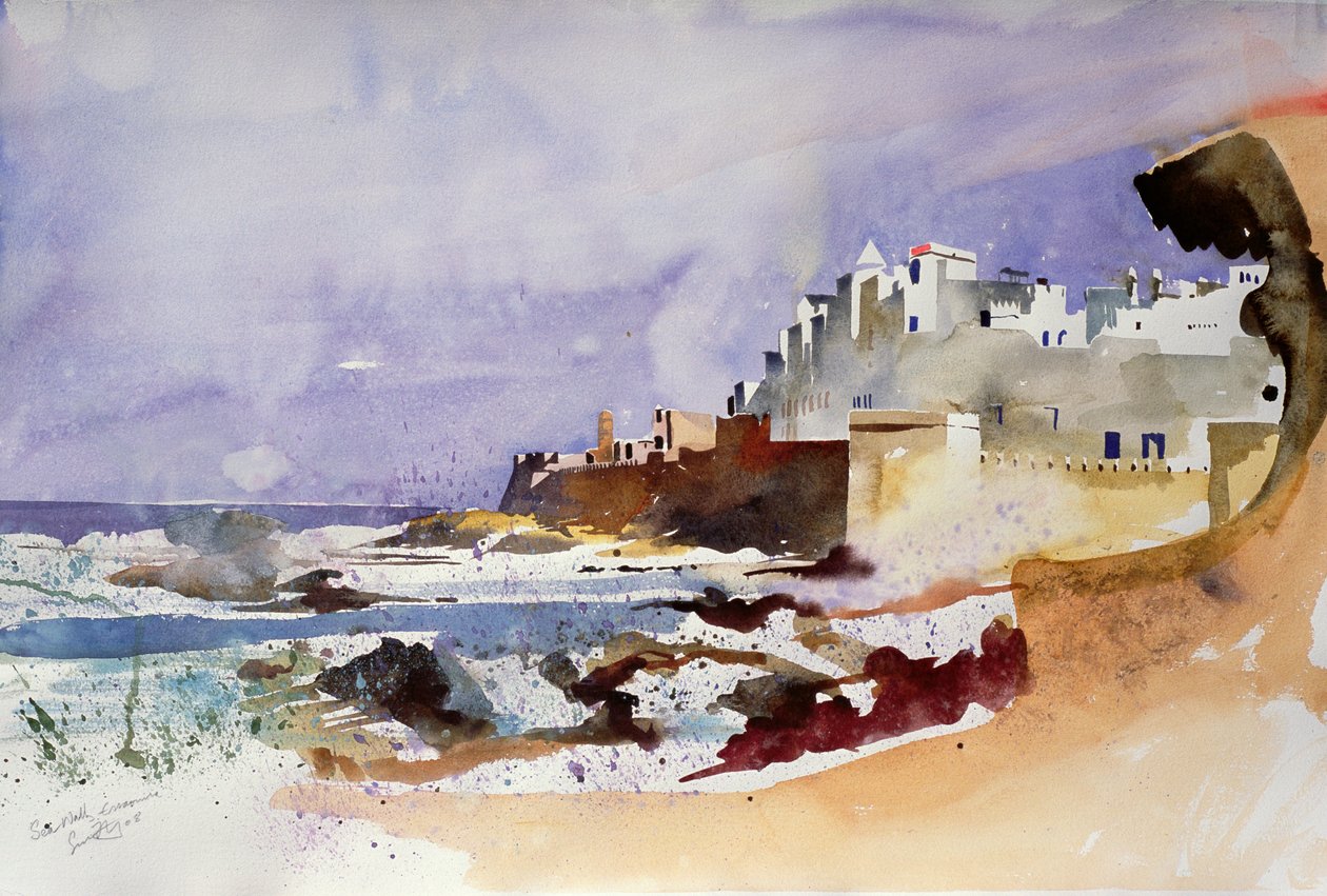 Seemauer, Essaouira von Simon Fletcher