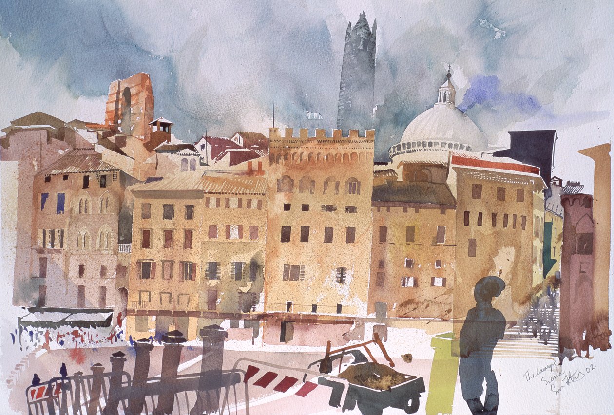 Das Campo, Siena, 2002 von Simon Fletcher