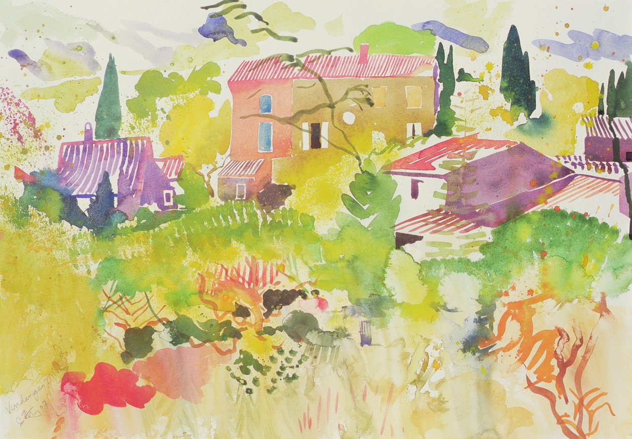 Vendanges I, 2007 von Simon Fletcher