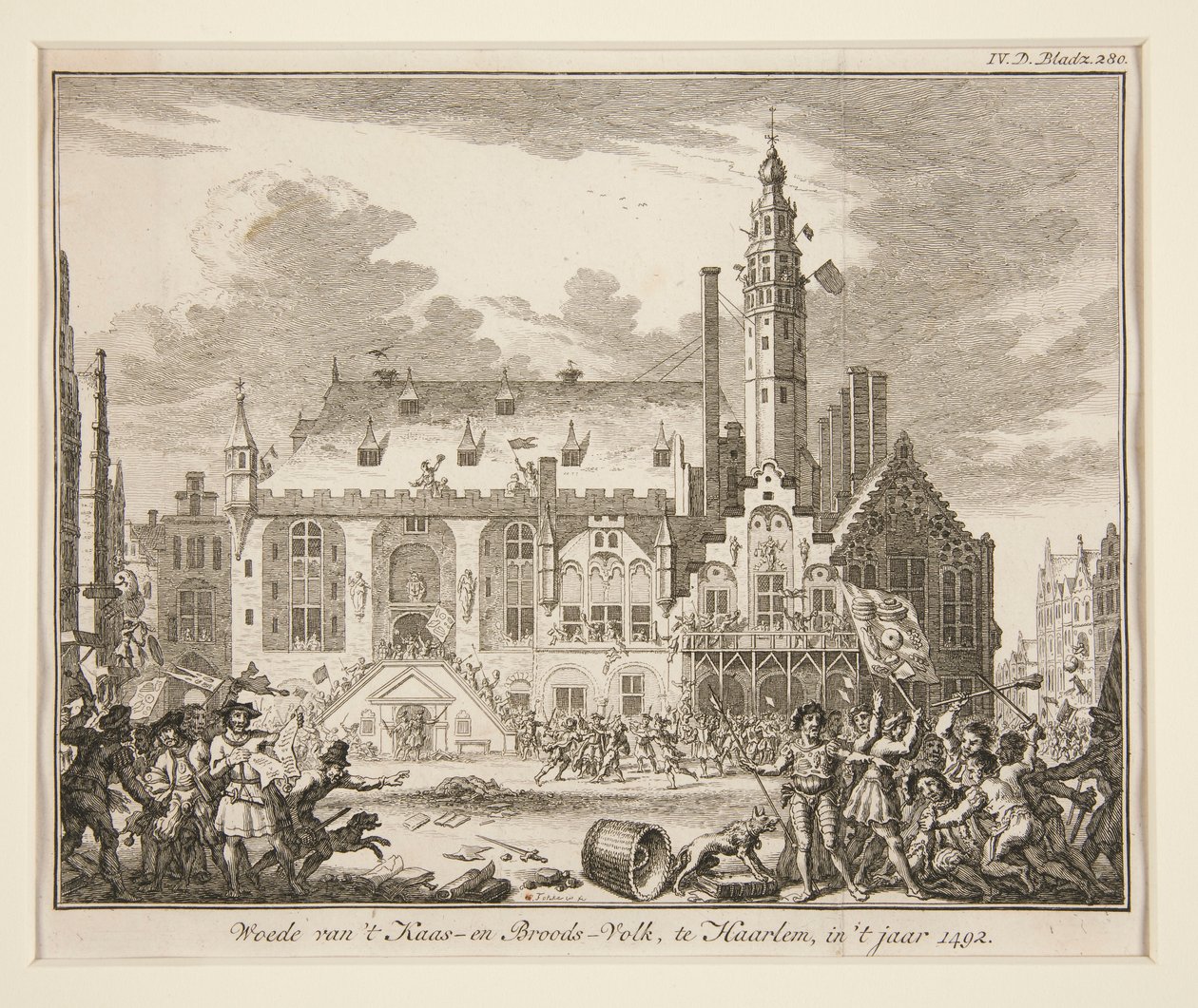 Woede van von Simon Fokke