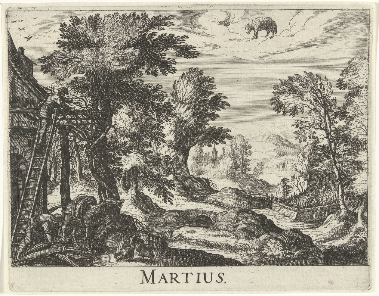 März von Simon Frisius