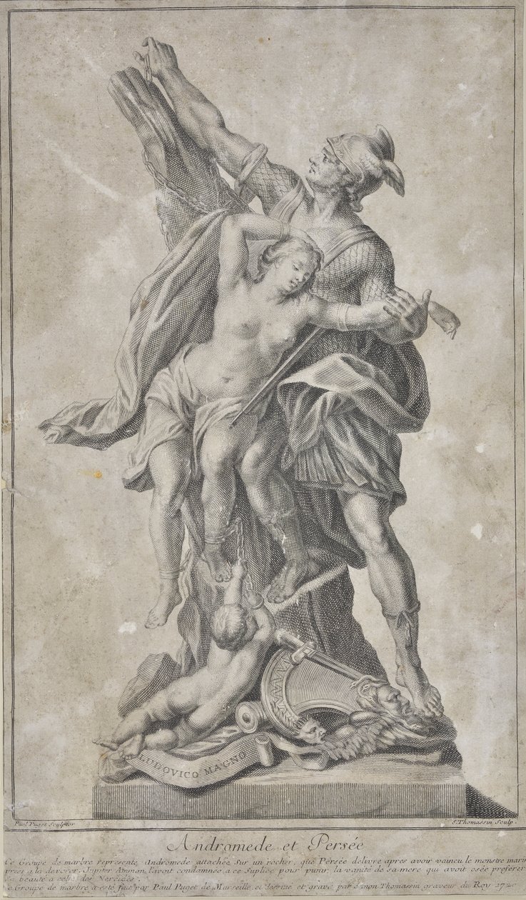 Perseus befreit Andromeda von Simon Thomassin