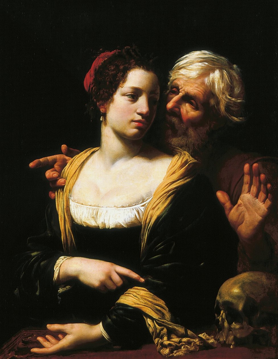 Das ungleiche Paar (Vanitas) von Simon Vouet