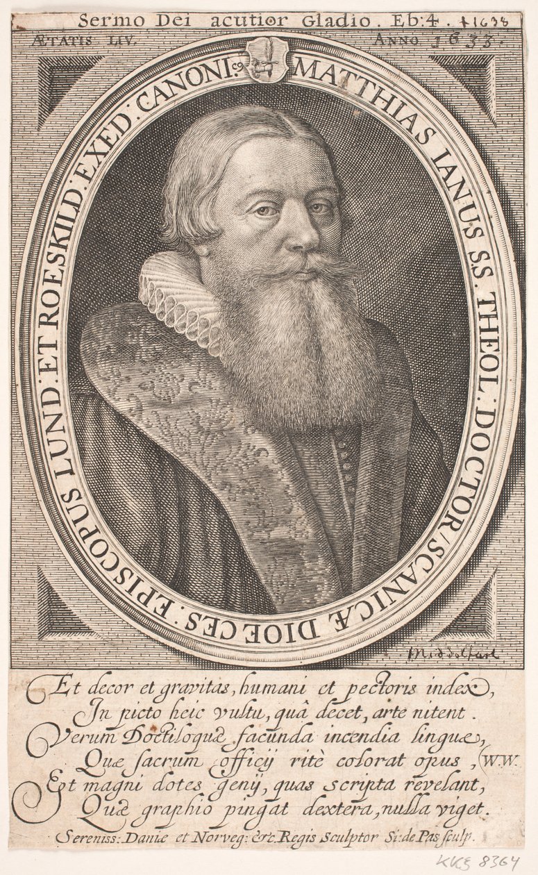 Bischof Mads Jensen von Simon de Pas