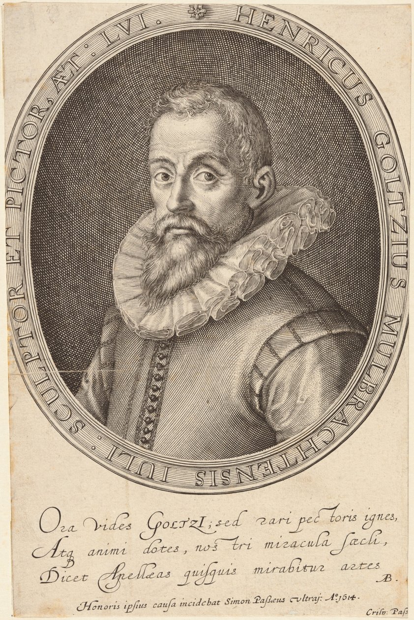 Hendrik Goltzius von Simon de Passe