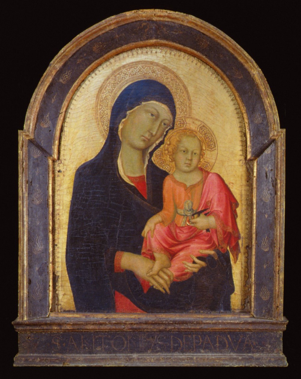 Die Jungfrau Maria und Kind, ca. 1325-30 von Simone Martini