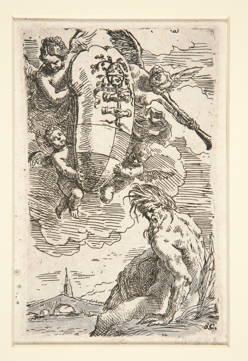 Frontispiz von Simone Cantarini