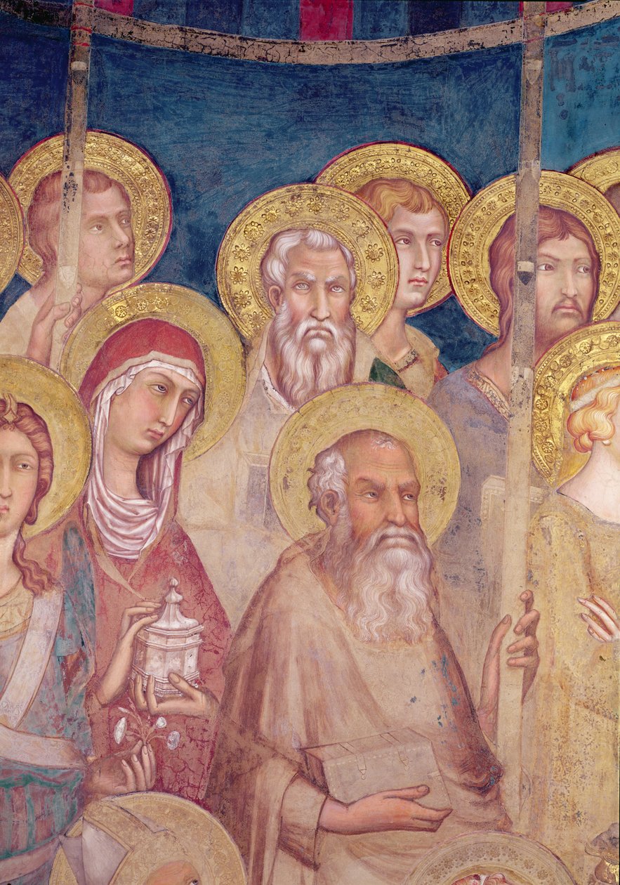 Maestà (Detail) von Simone Martini