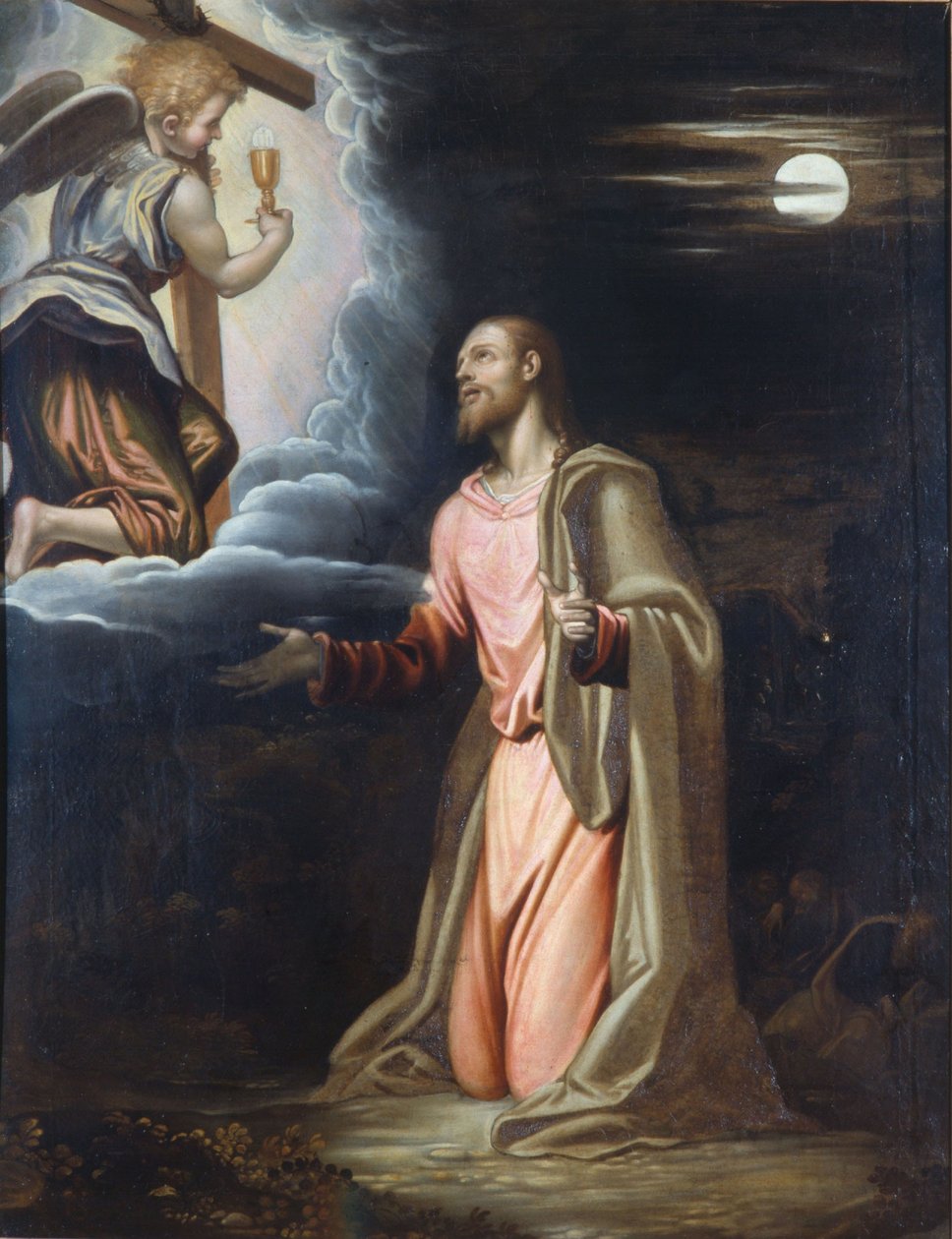 Christus im Garten von Simone Peterzano