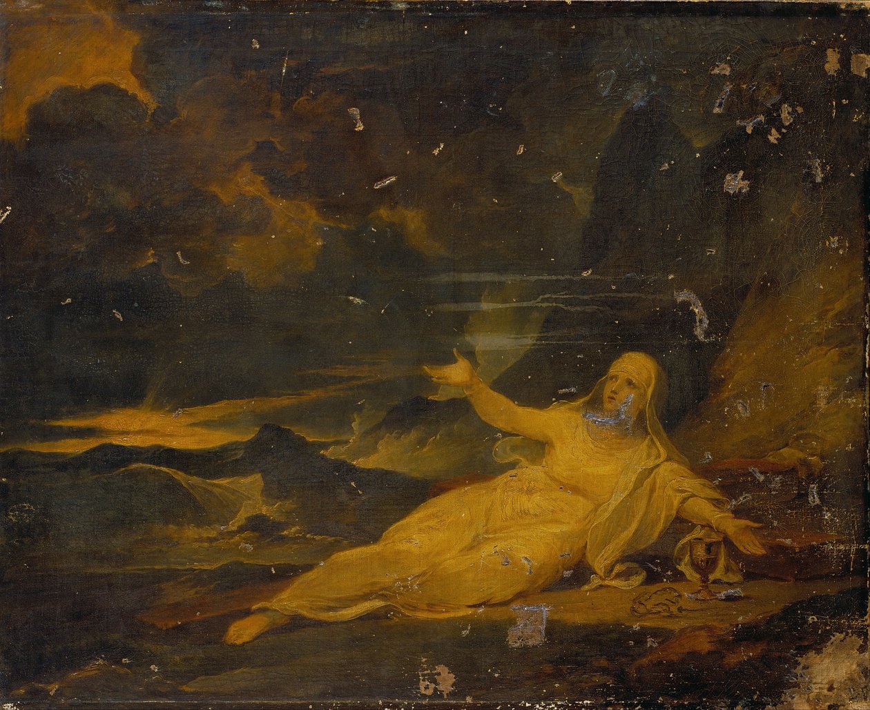 Religion in der Wüste von Sir Peter Francis Bourgeois