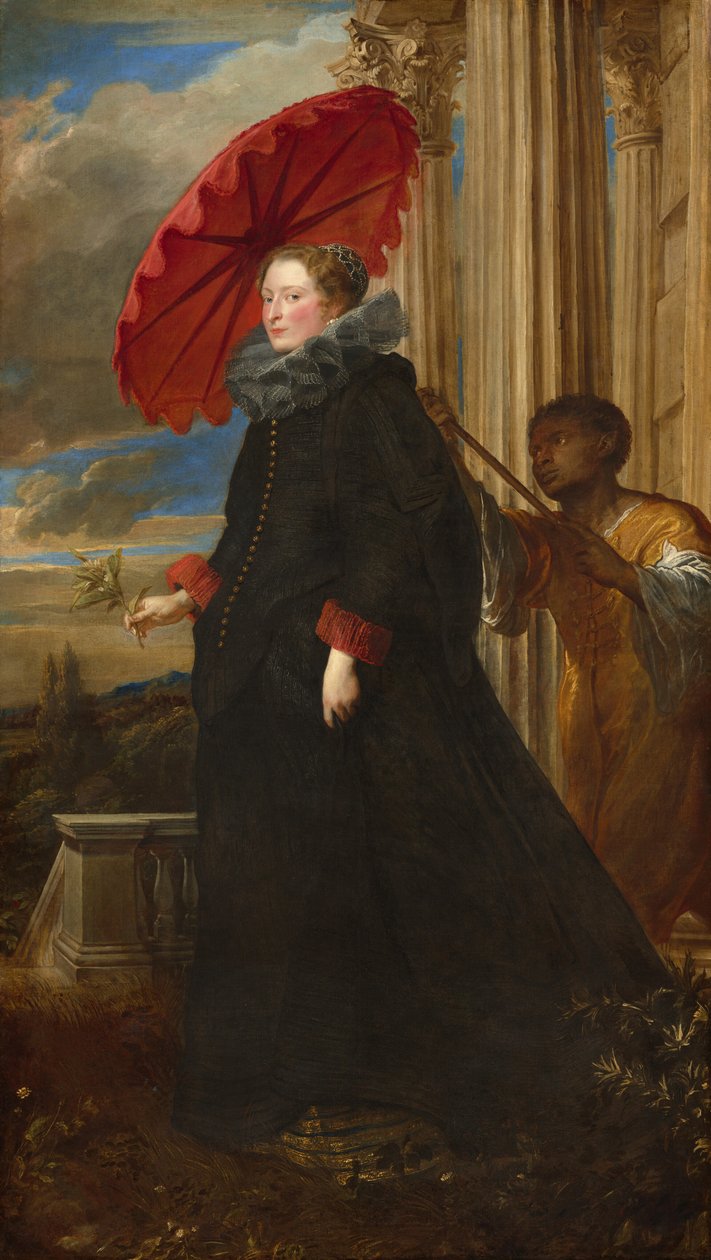 Marchesa Elena Grimaldi Cattaneo von Sir Anthony van Dyck