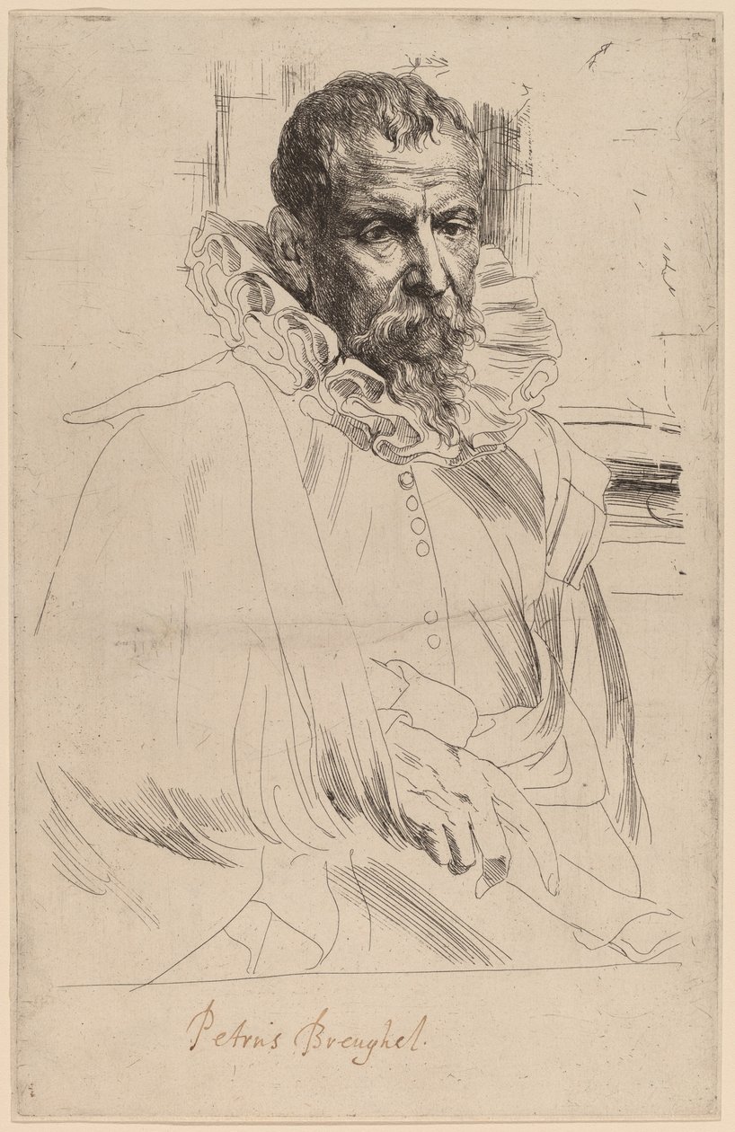 Pieter Bruegel der Jüngere von Sir Anthony van Dyck