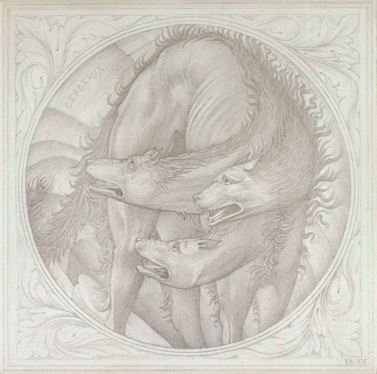 Cerberus von Sir Edward Coley Burne Jones