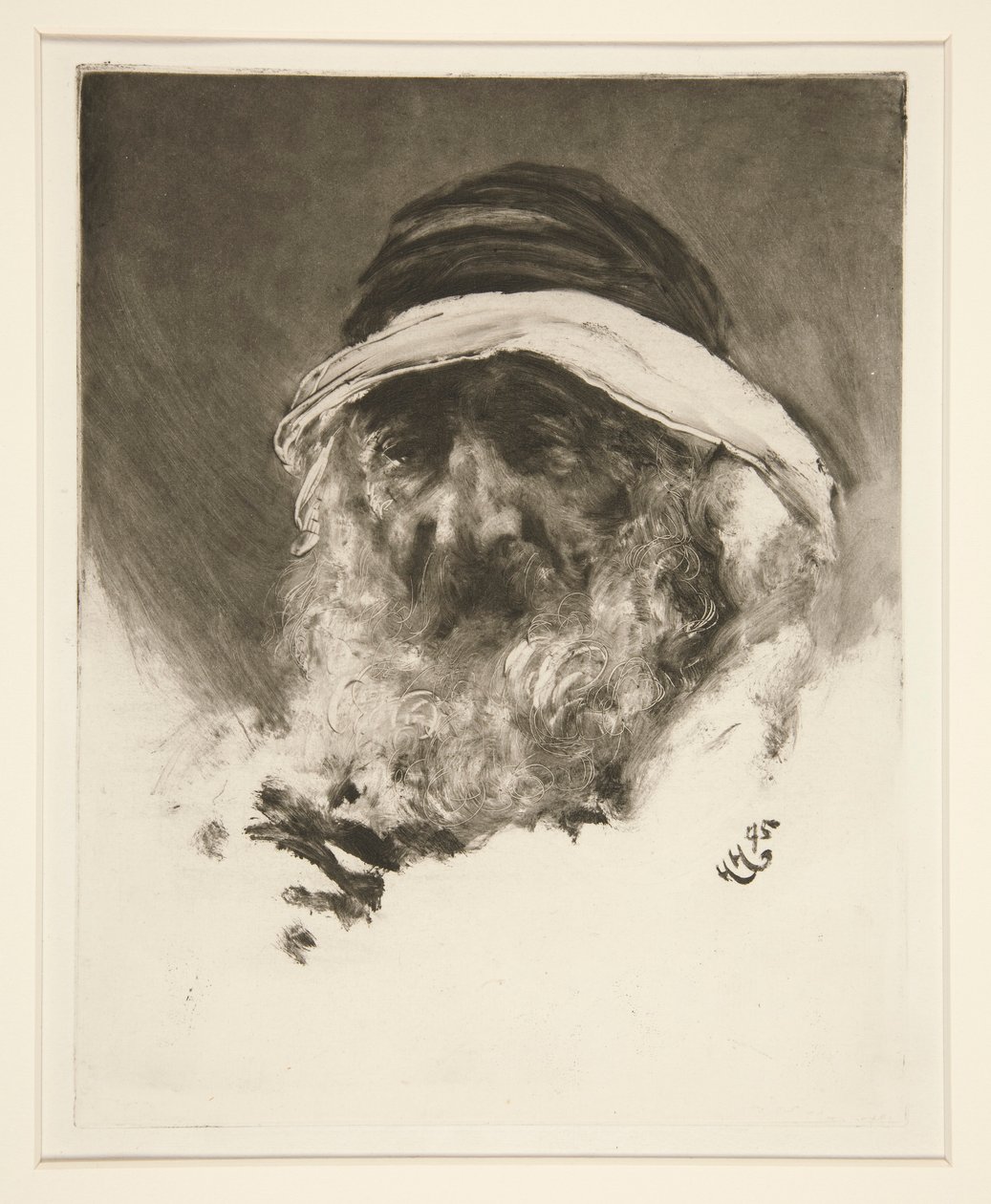 Ein Araber von Sir Hubert von Herkomer