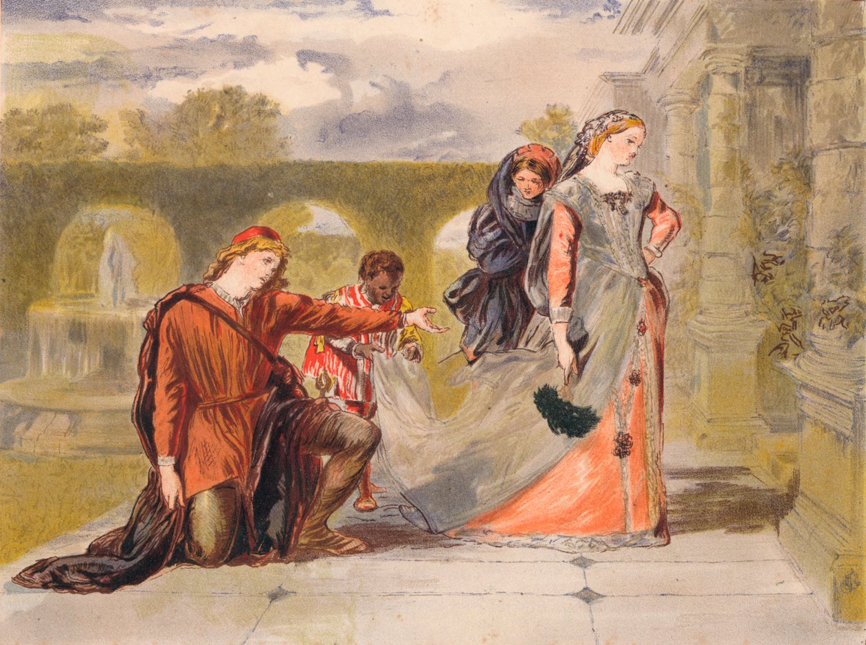 Komm weg Tod, ca. 1875 von Sir John Gilbert