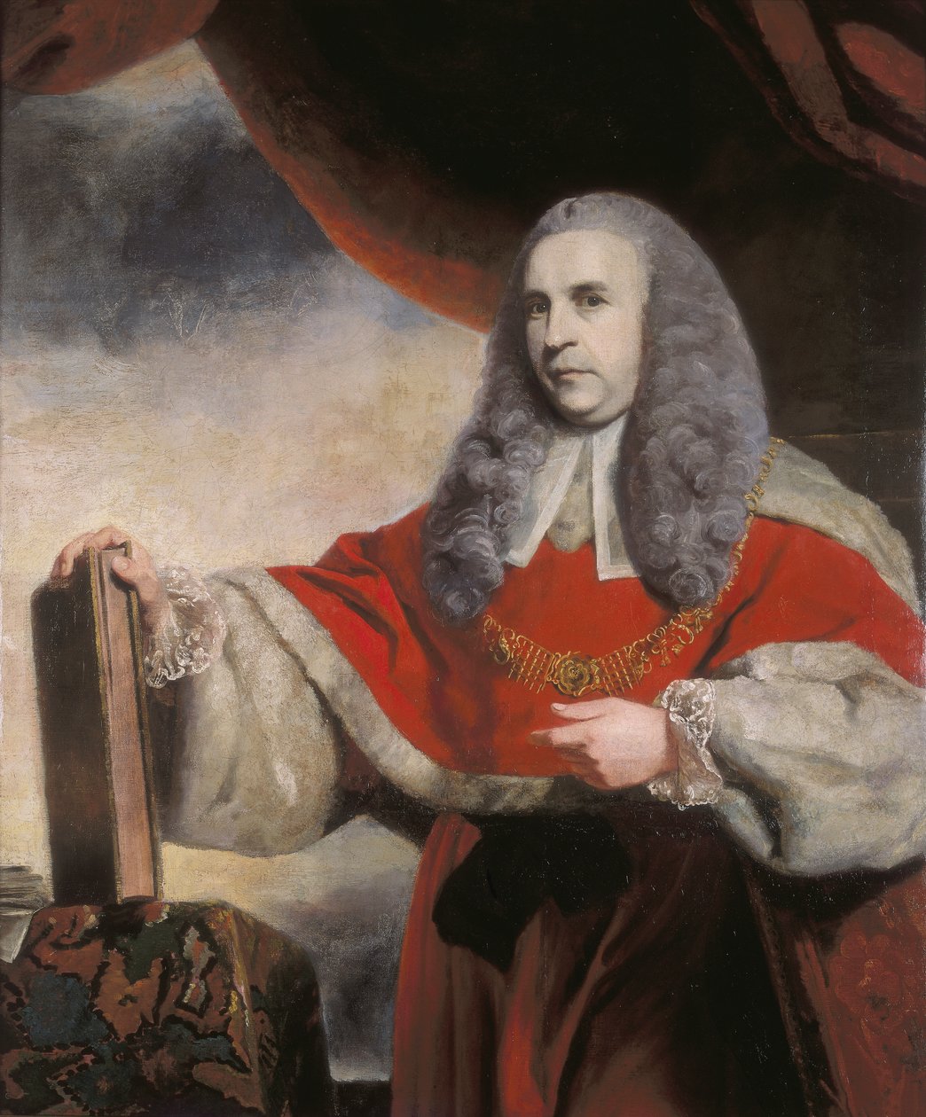 Sir Charles Pratt, 1764 von Sir Joshua Reynolds
