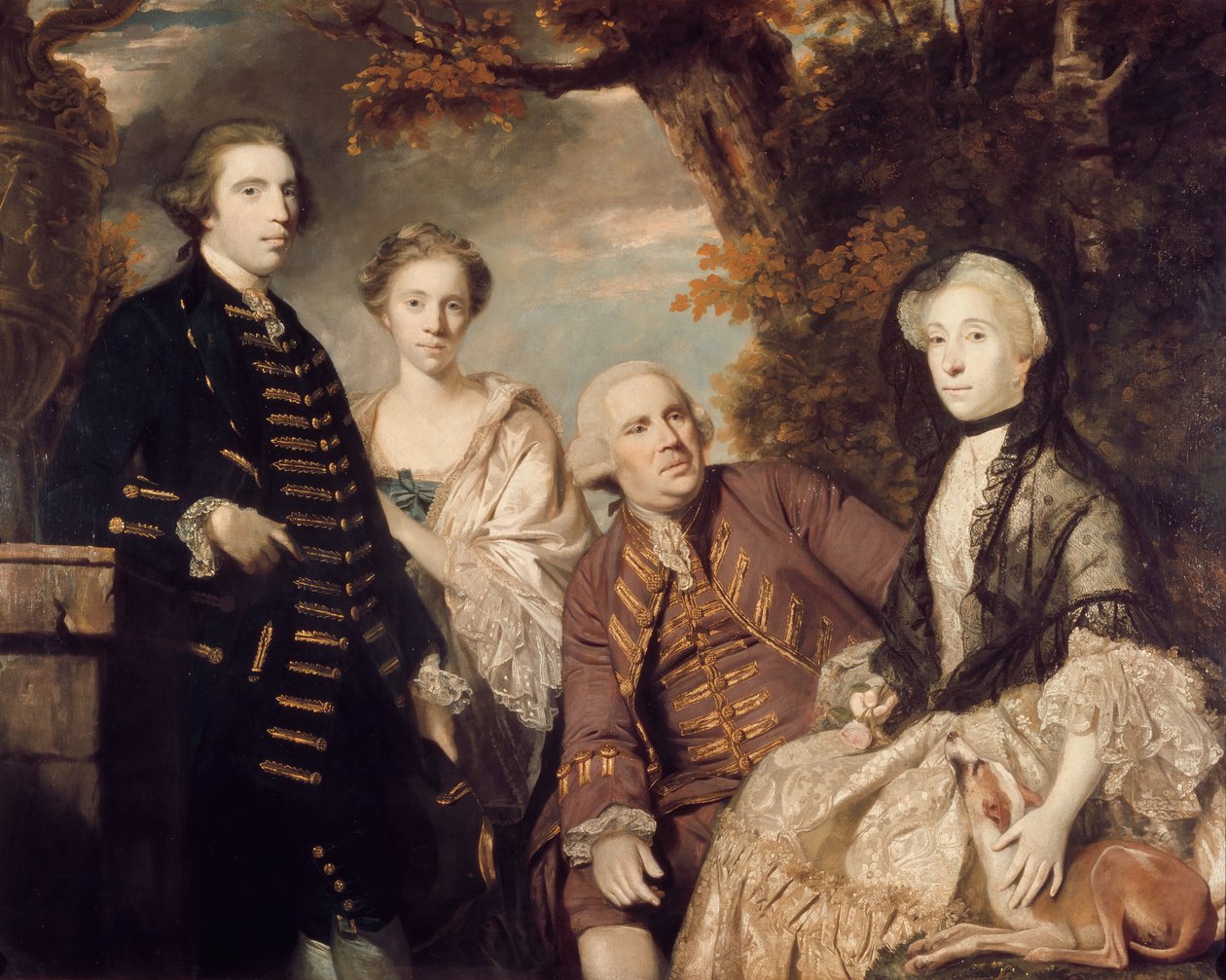 Die Familie Roffey, 1765 von Sir Joshua Reynolds