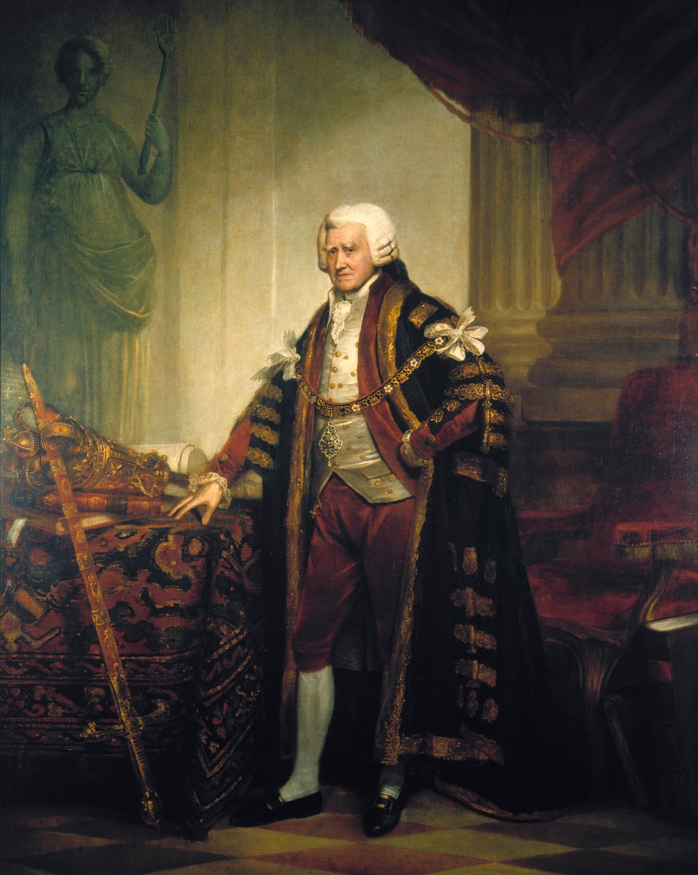 Alderman John Boydell von Sir William Beechey