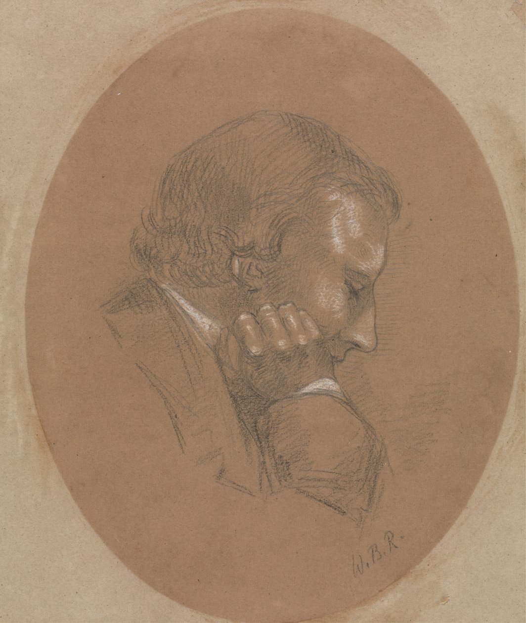 Porträt eines Gentlemans von Sir William Blake Richmond