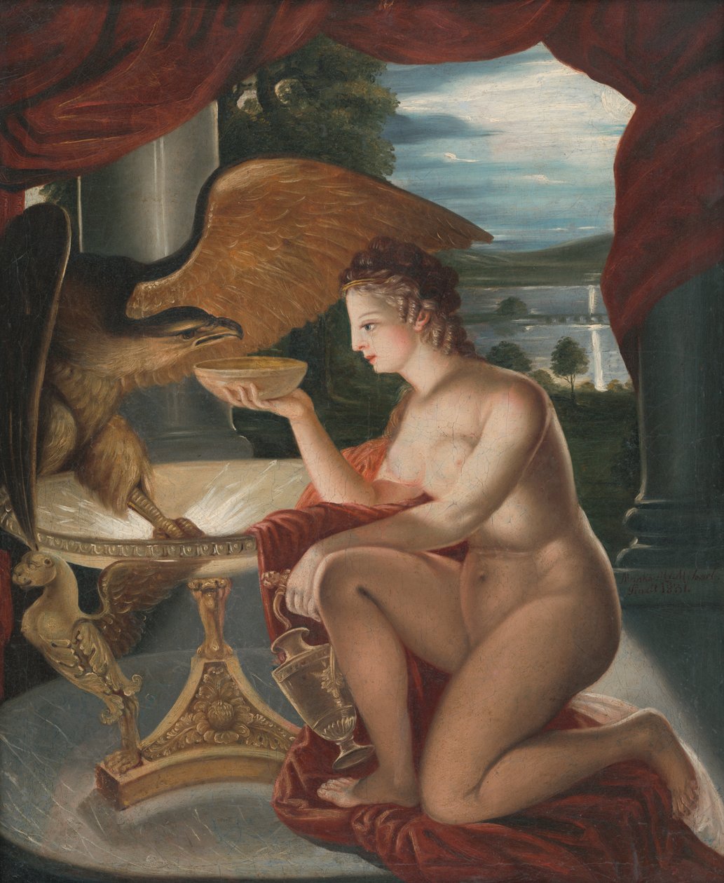 Hebe, 1831 von Slovakian School