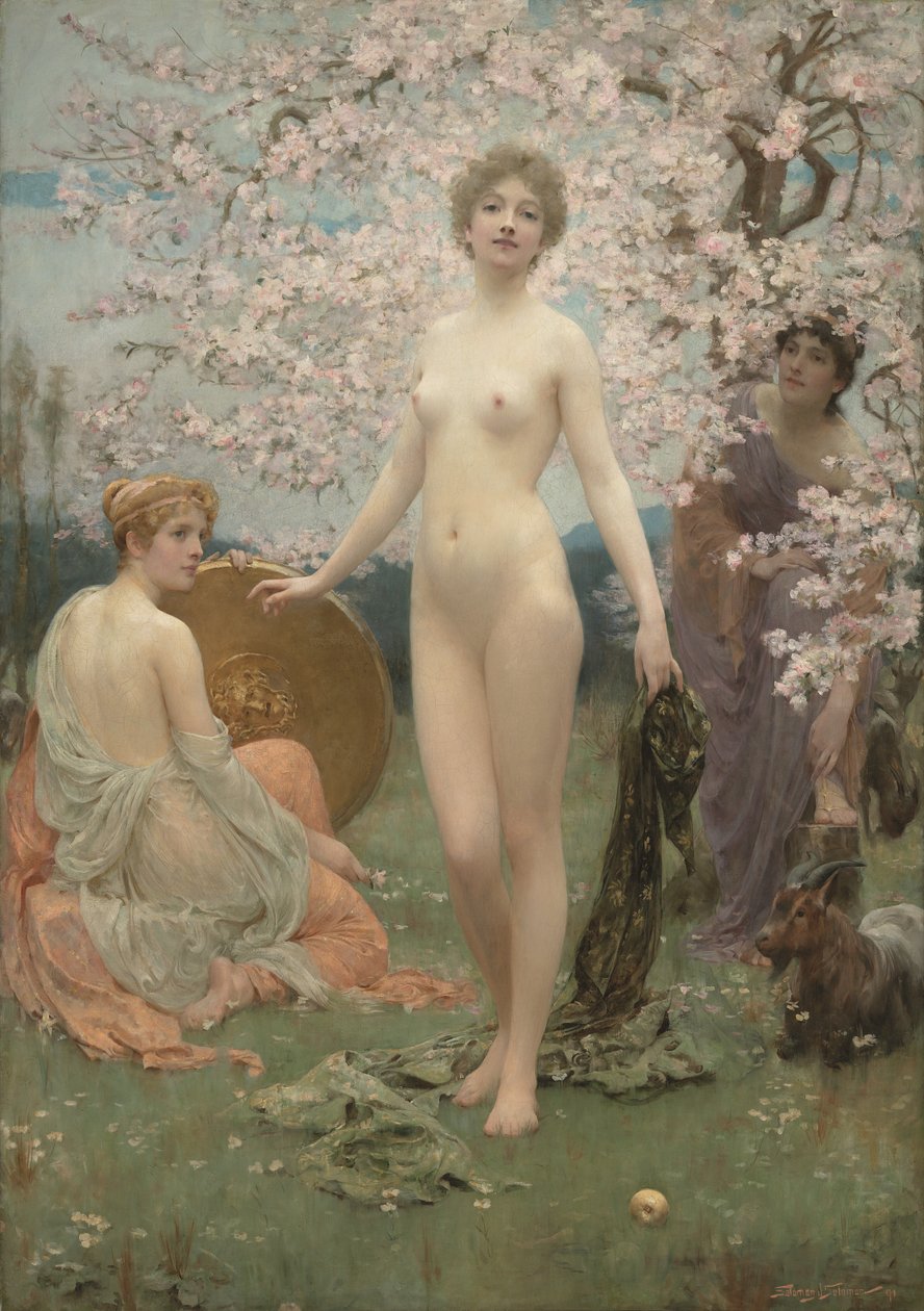 Das Urteil des Paris von Solomon Joseph Solomon