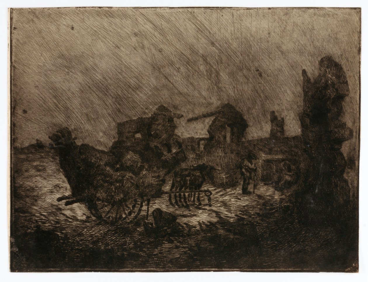 Karren und Ruinen von Solon H. Borglum