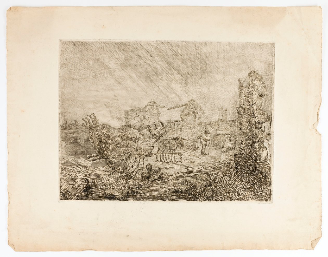 Karren und Ruinen von Solon H. Borglum