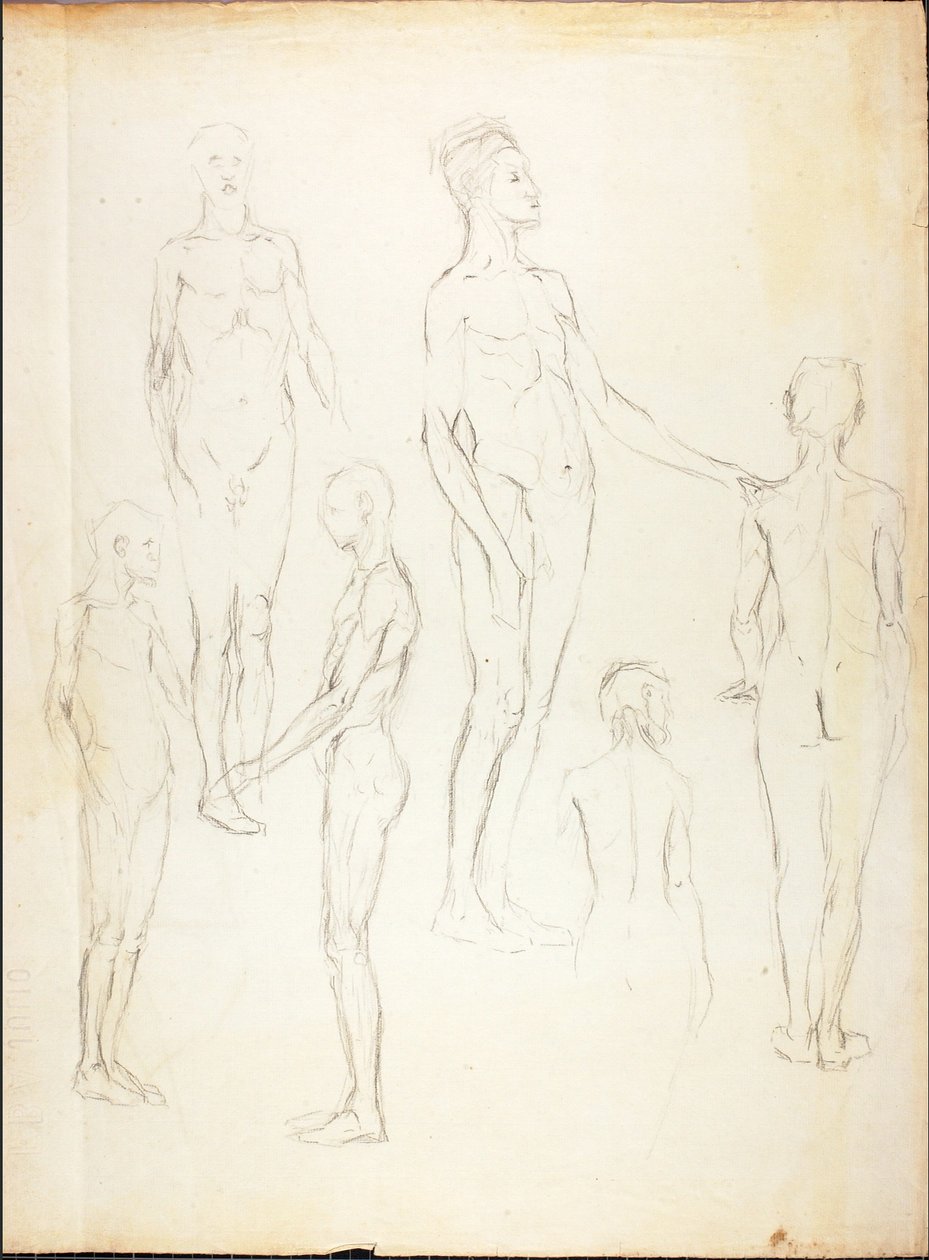 Aktdarstellungen von Solon H. Borglum