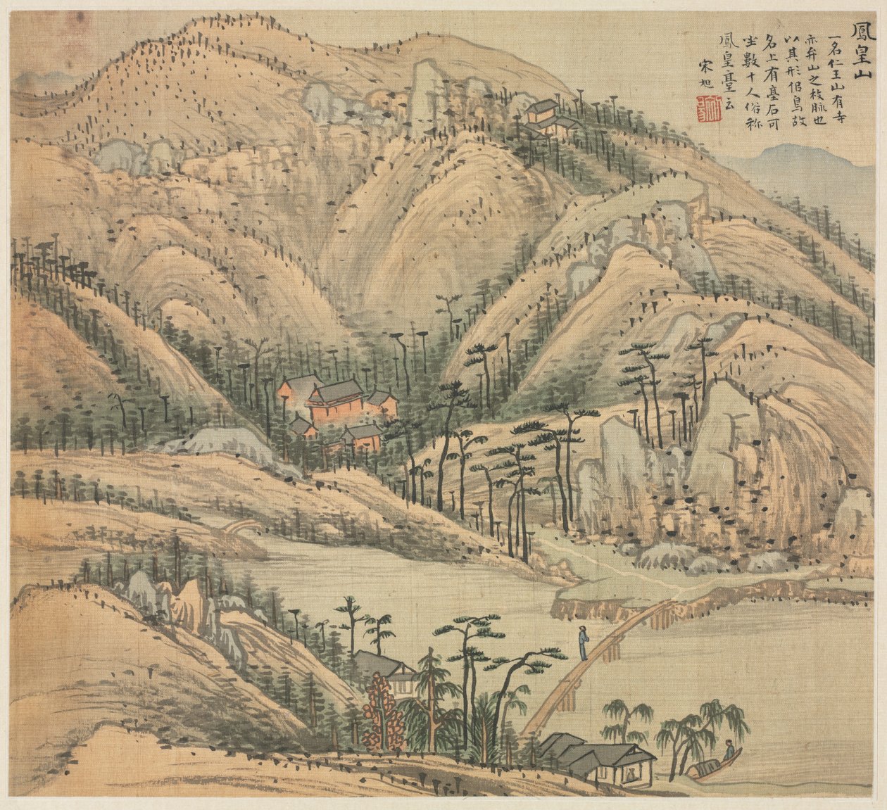 Berg Fenghuang, 1500er Jahre von Song Xu