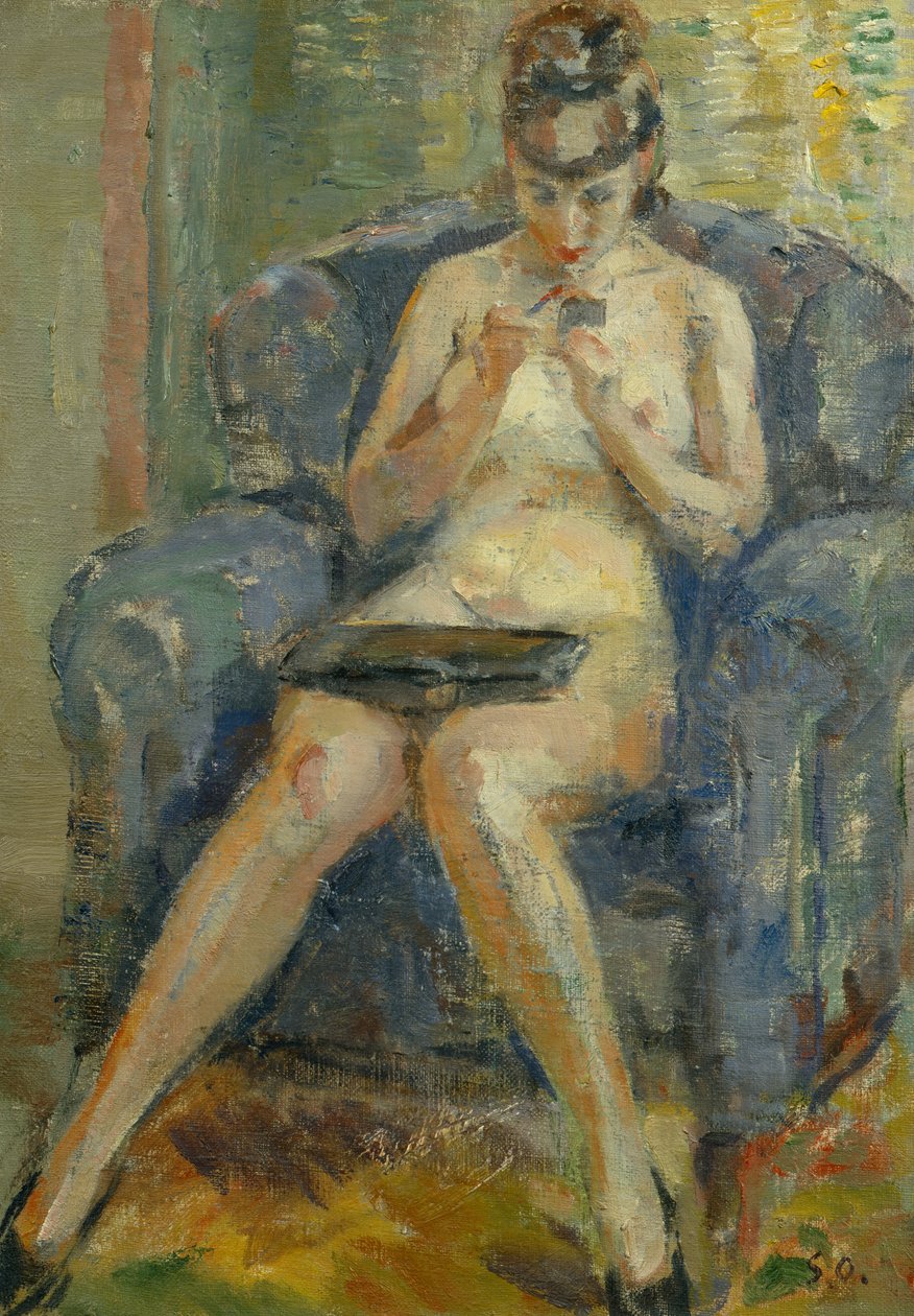 Toilette, 20. Jahrhundert von Soren Onsager
