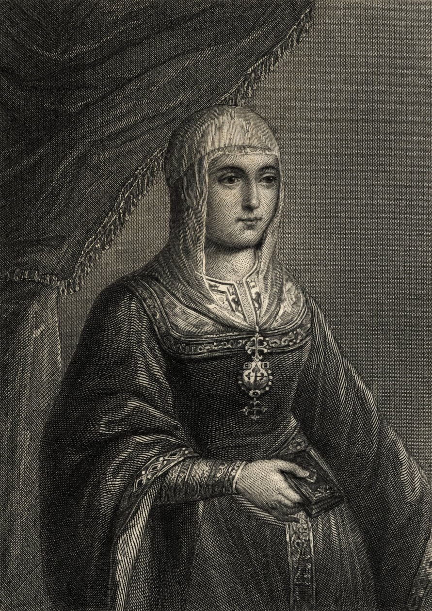 Isabella die Katholische (1451-1504) von Spanish School