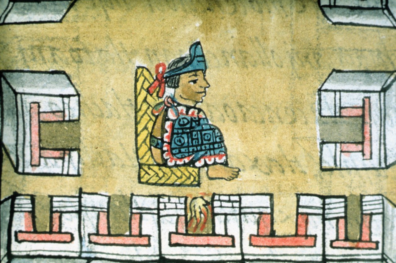 Ms Palat. 218-220 Buch IX Montezuma II, aus dem 